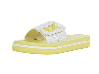 MICHAEL Michael Kors Logo Platform Slide Sandal