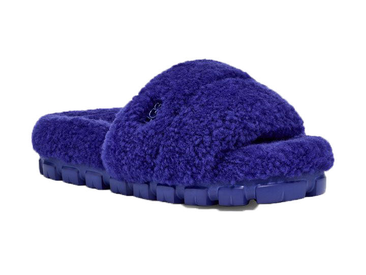 Blue ugg slides discount womens