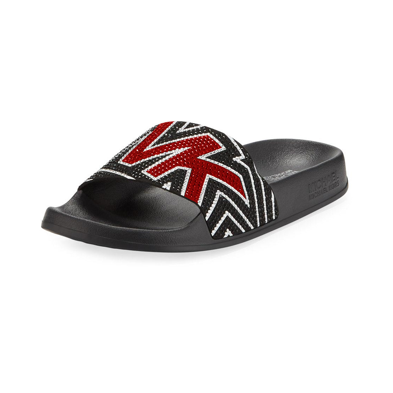 Gilmore logo best sale leather slide sandal