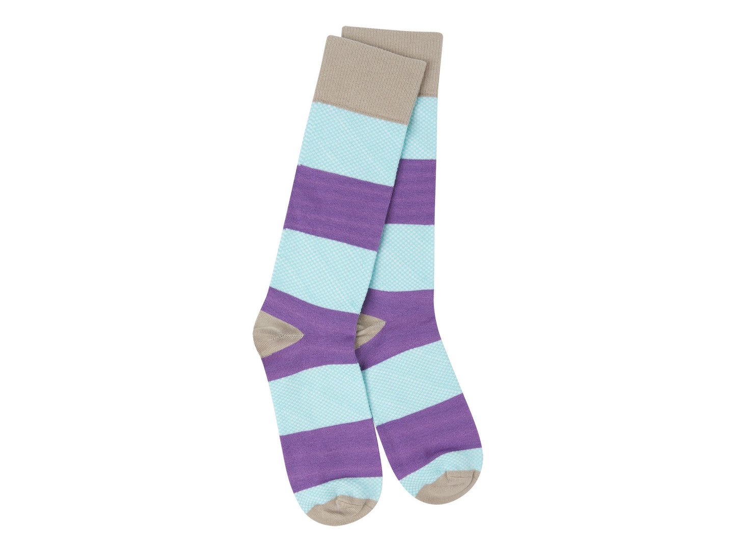 World's Softest Knit Cotton Rugby Crew Socks