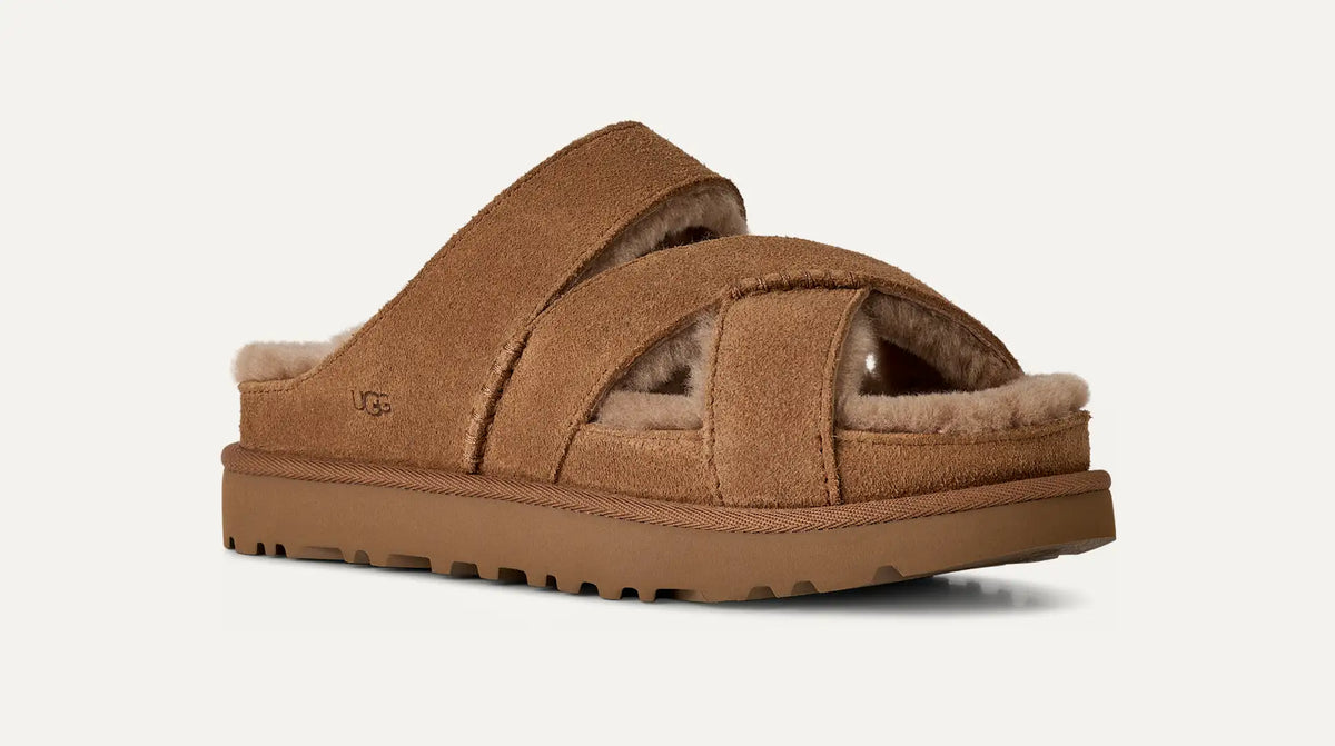 UGG Women's Greenport Cross Strap Slide