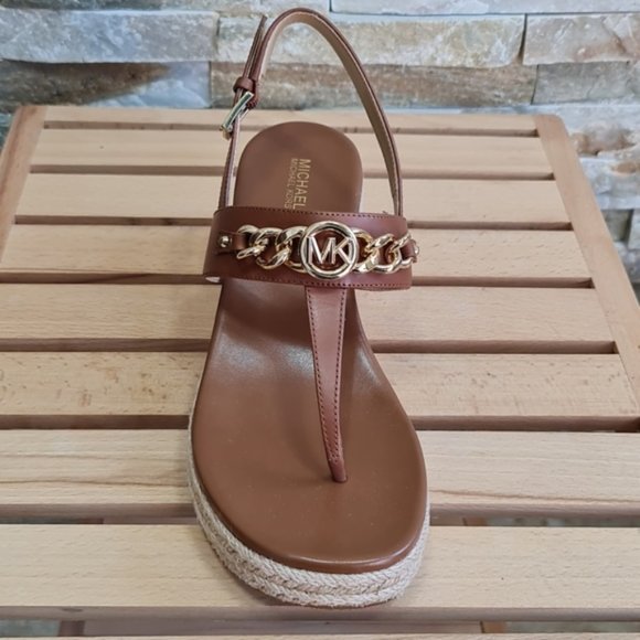 MICHAEL Michael Kors Roxane Leather Wedge Sandal