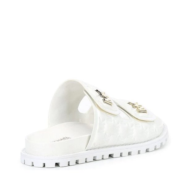 Michael kors slides on sale dillards