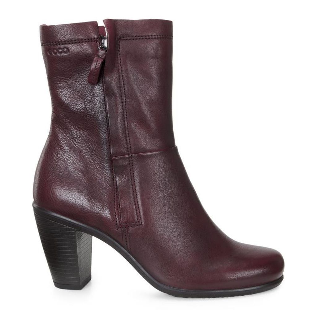 Ecco on sale burgundy boots