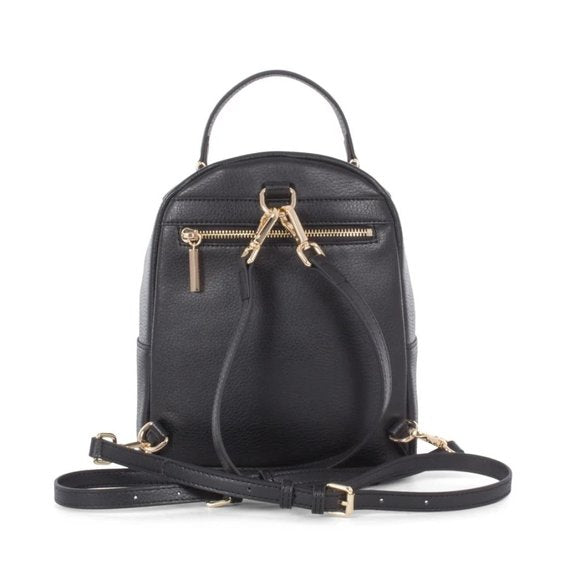 celine dion leather backpack Celine Dion Collection Leather Triad Small Backpack – REGAL SHOE