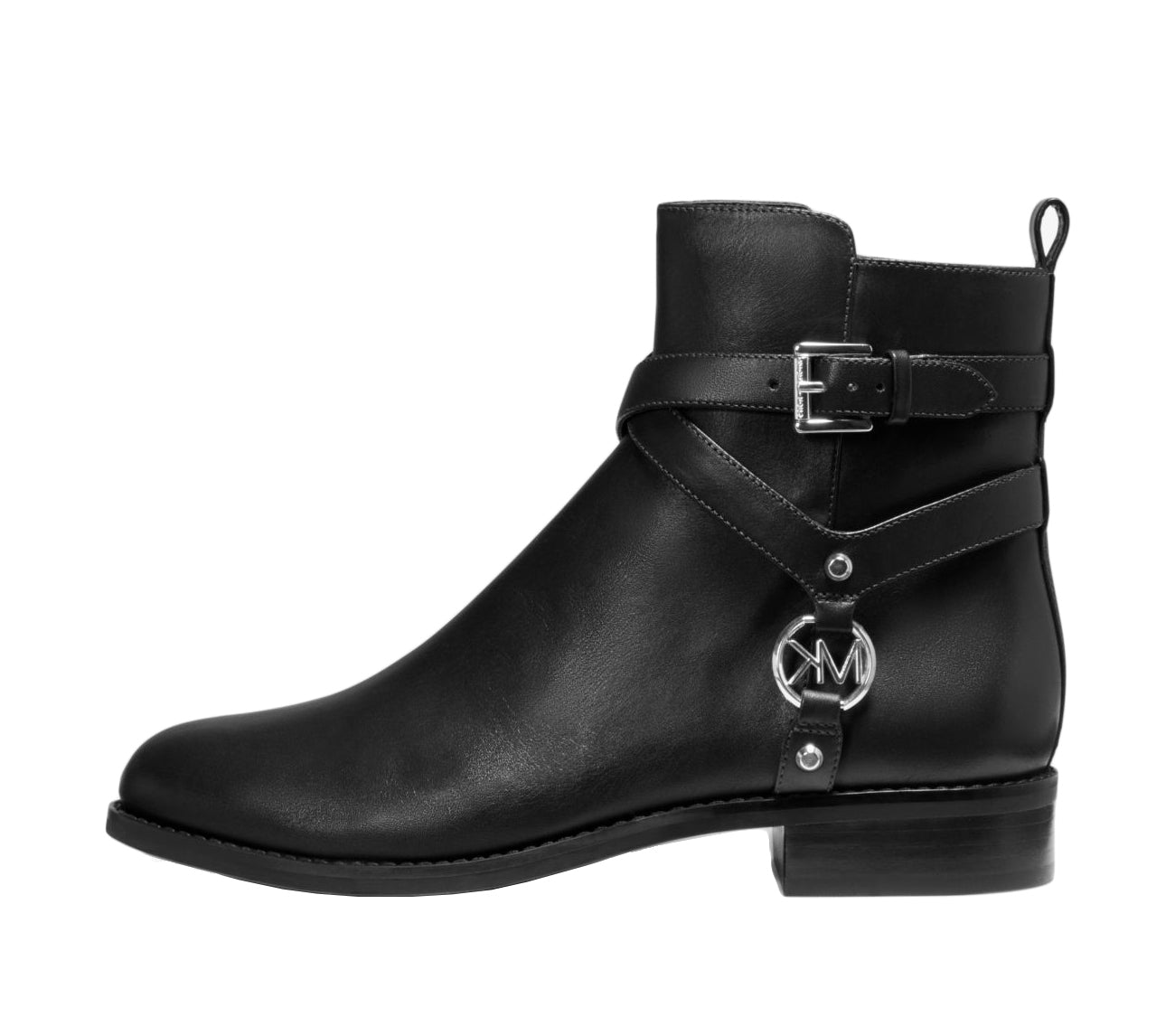 Michael Kors Preston Leather Ankle Boot