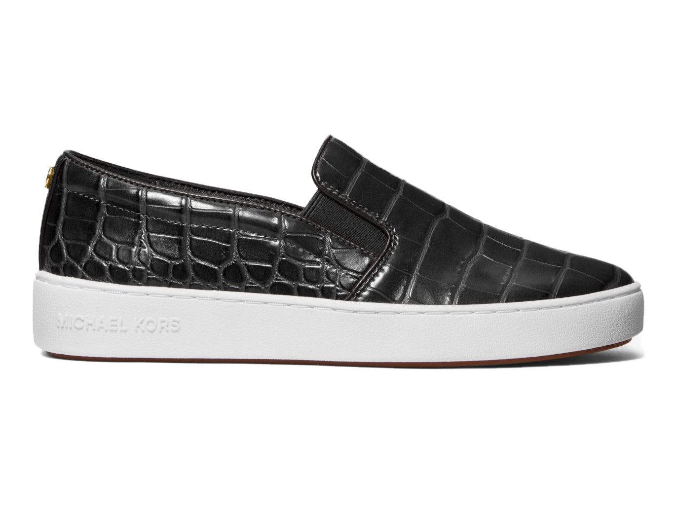 Michael Kors Keaton Crocodile Embossed Sneaker