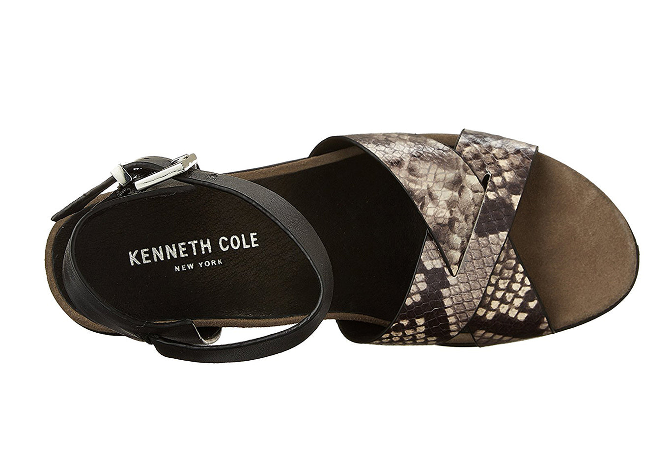 Kenneth Cole Leather Clove Wedge