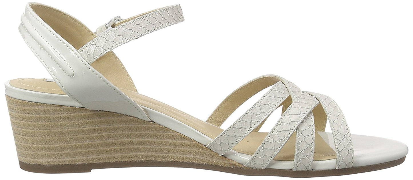 Geox D Lupe E Wedge Heel Sandal