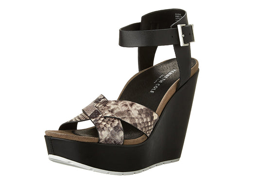 Kenneth Cole Leather Clove Wedge