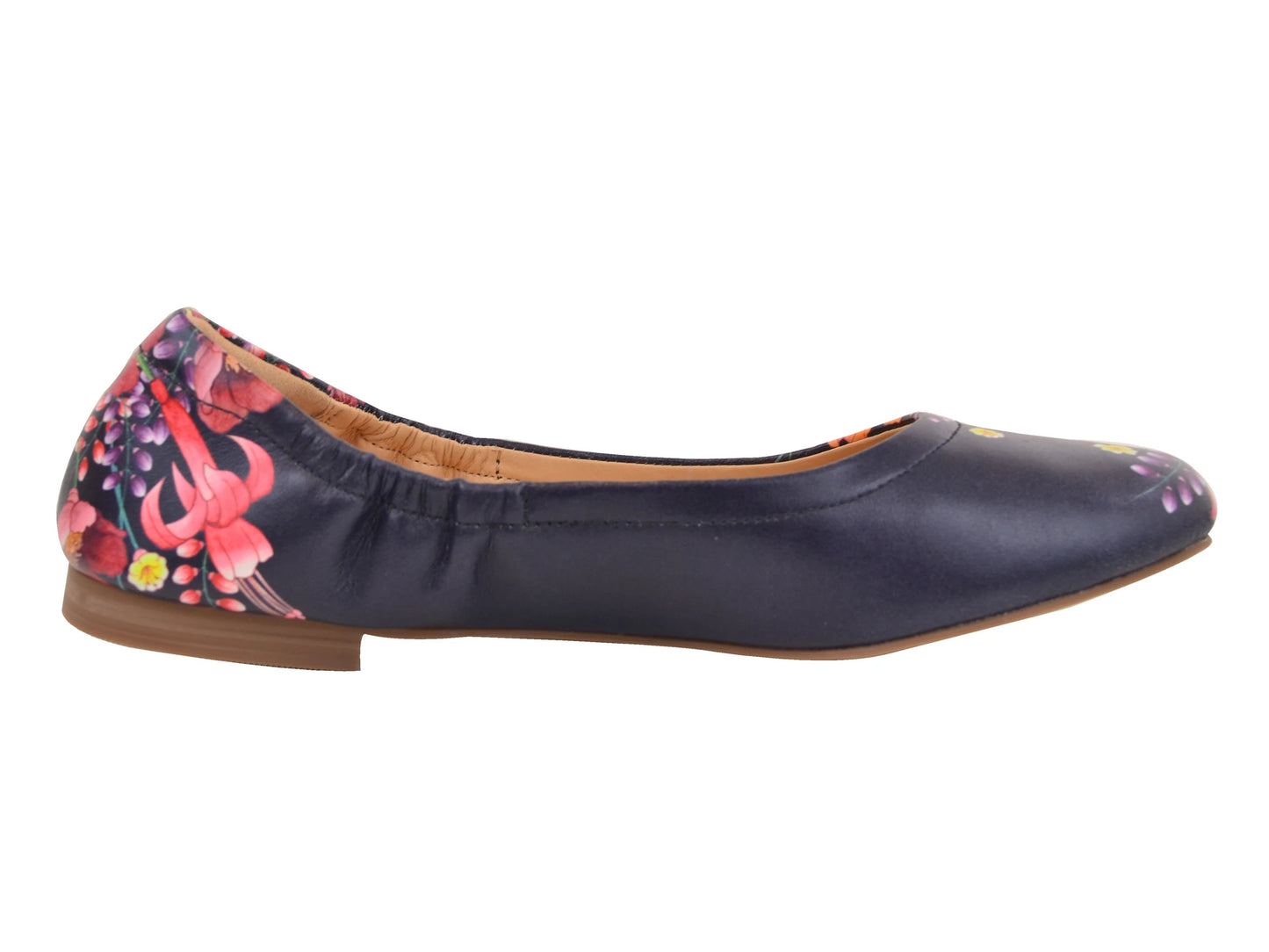 Anuschka Natalie Printed Leather Ballet Flat