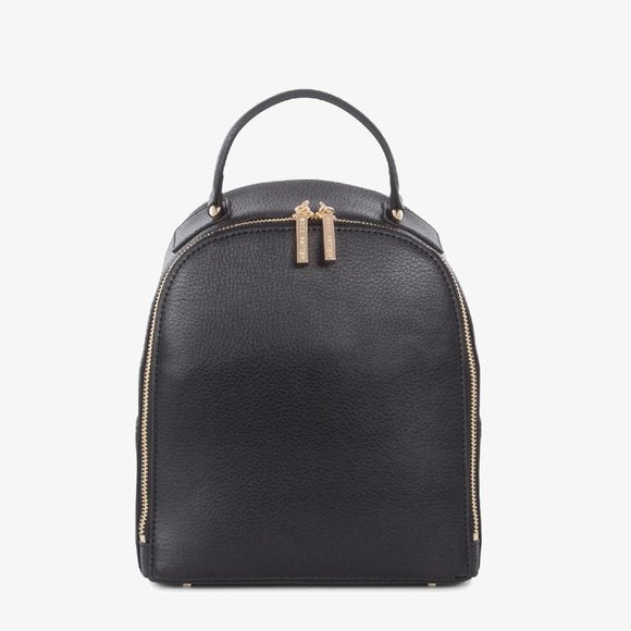 celine dion leather backpack Celine Dion Collection Leather Triad Small Backpack – REGAL SHOE