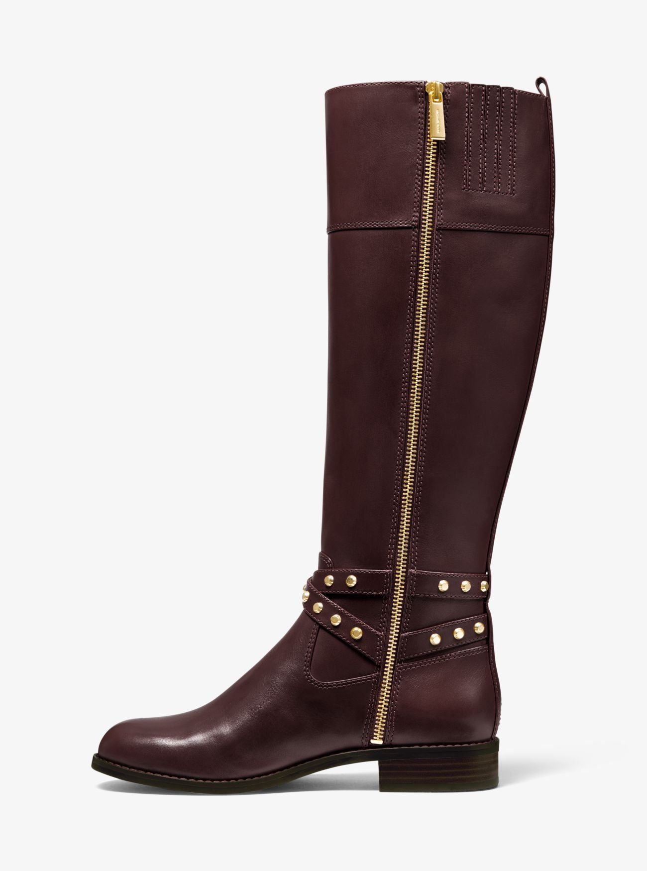 Michael Kors Preston Studded Leather Boot